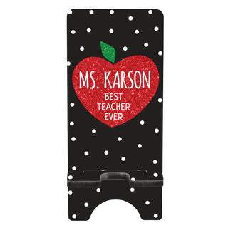 Best Teacher Ever Personalized Phone Stand