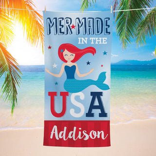 MerMADE in the USA Velour Beach Towel