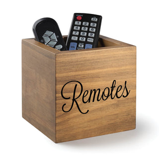 Black Remote Storage Box