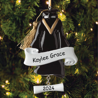 Graduation Gown Personalized Ornament 