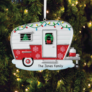 Christmas Camper Personalized Ornament