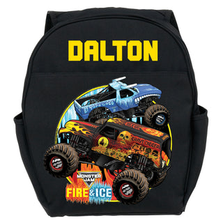 Monster Jam Battle Trucks Youth Backpack – Personalized Planet