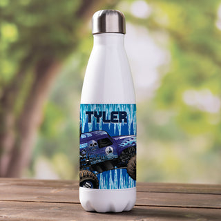 Monster Jam Ice Grave Digger Water Bottle