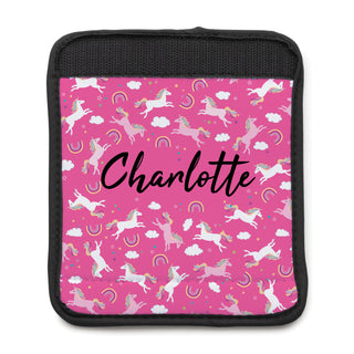 Unicorn Pattern Personalized Luggage Handle Wrap