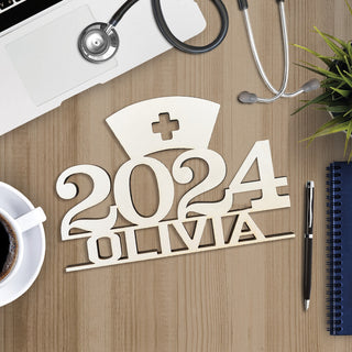 Nurse Graduation Personalized Wood Plaque 