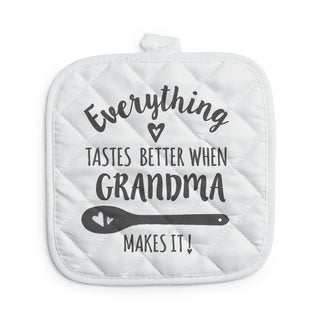 Everything Tastes Better Personalized Pot Holder