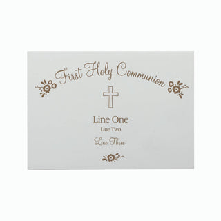 My First Communion Personalized Prayer Box