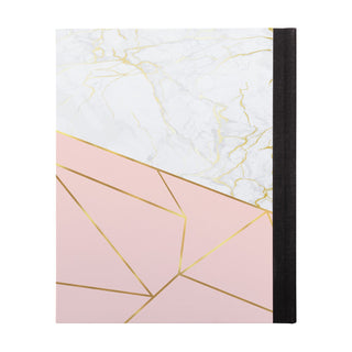 Pink and Gold Marble Personalized Journal