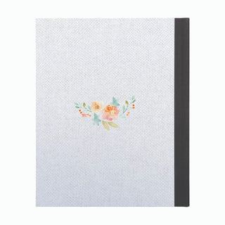 Floral Stethoscope Personalized Notebook