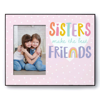 Sisters Make The Best Friends Personalized Picture Frame