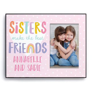 Sisters Make The Best Friends Personalized Picture Frame