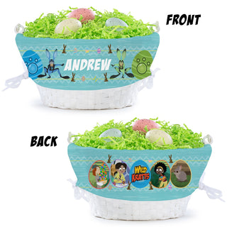 Wild Kratts Bunny Power Suits Personalized Easter Basket