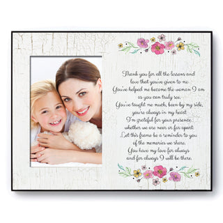 I Will Be There Mom Personalized Picture Frame