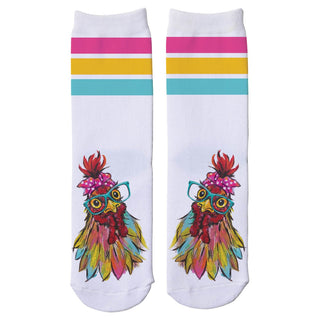 Sometimes You Gotta Say Cluck It Adult Crew Socks