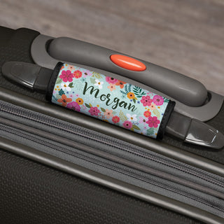 Floral Ladies Personalized Luggage Wrap