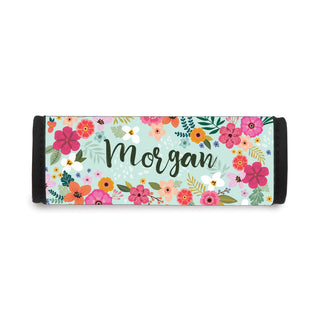 Floral Ladies Personalized Luggage Wrap