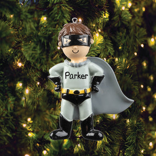 Super Hero Personalized Ornament