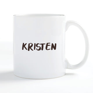 Pot Head Personalized White Coffee Mug - 11 oz.