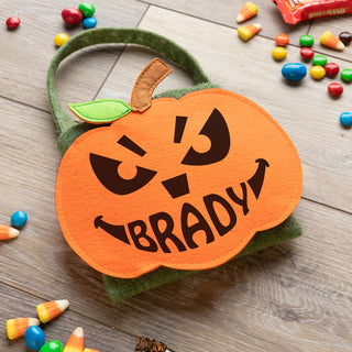 Evil Eyes  Personalized Pumpkin Pouch