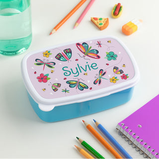 Butterflies Personalized Lunch Container