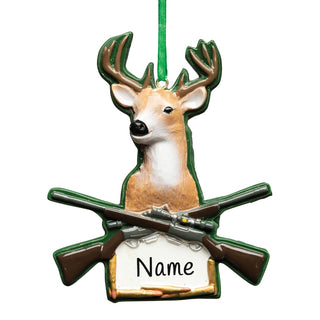 Deer Hunting Personalized Ornament