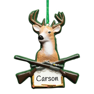 Deer Hunting Personalized Ornament