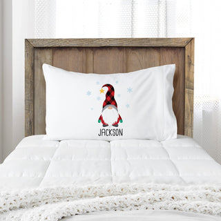 Gnome Boy Personalized Pillowcase