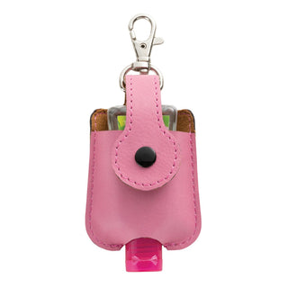 Teacher's Apple Personalized Pink Hand Sanitizer Holder