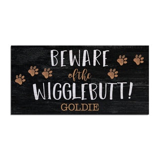 Beware of the Wigglebutt! Narrow Doormat Insert