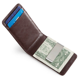 Initial Golf Clubs Personalized Billfold Case With Money Clip