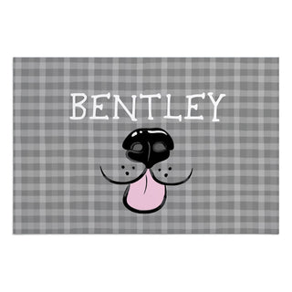 Doggie Nose Personalized Standard Pet Mat