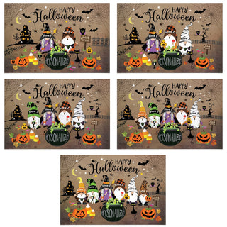 Happy Halloween Gnome Spooky Family Standard Doormat