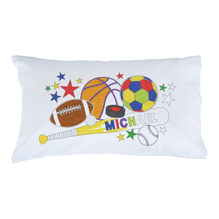 DIY Color Your Own Sports & Stars Personalized Pillowcase