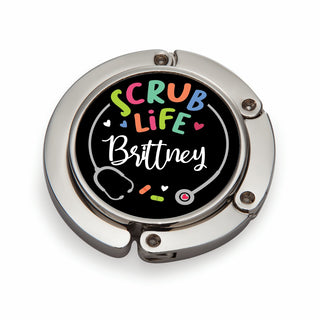 Scrub Life Personalized Purse Hanger