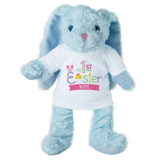 My 1st Easter for Girls Personalized Plush Bunny with Tee