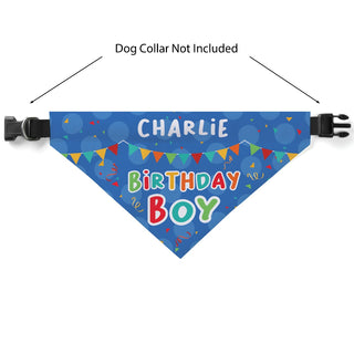 Birthday Boy Personalized Pet Bandana