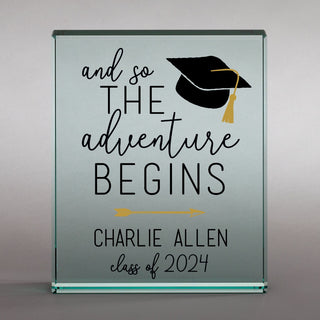 Graduation Glass Keepsake