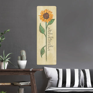 The flower that blooms gallery wrapped canvas 