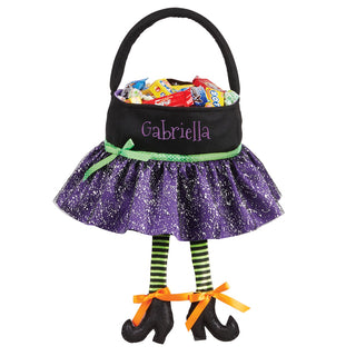 Witch Feet Personalized Tutu Treat Bag