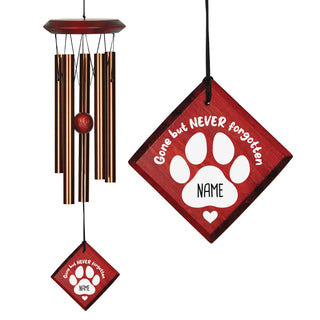 Gone But Never Forgotten Pet Memorial Wind Chime