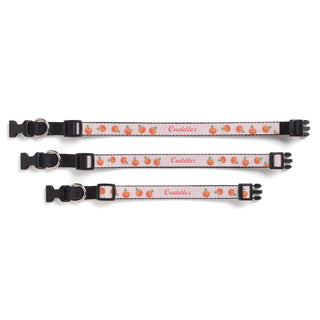 Peaches Pattern Pet Collar 16"-20" - Medium