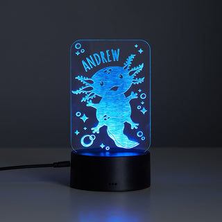 Axolotl Personalized LED Acrylic Nighlight