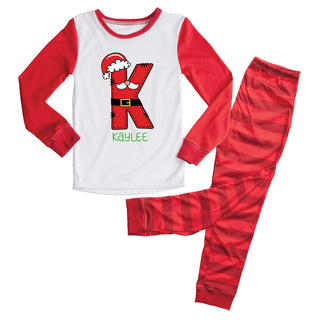 Santa Initial PJs