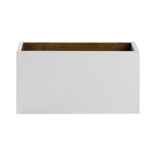 Name & Initial White Wood Storage Box - Pastel