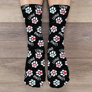 Dog Hair Don't Care Adult Crew Socks