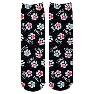 Dog Hair Don't Care Adult Crew Socks