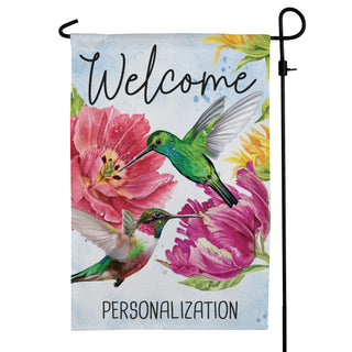 Hummingbirds Floral Garden Collection