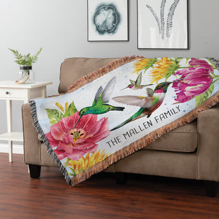 Hummingbirds Floral Garden Collection