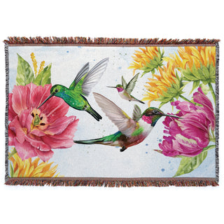 Hummingbirds Floral Garden Collection