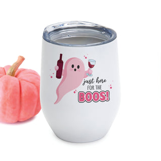 Here for the Boos Ghost Stemless White Wine Tumbler 12oz